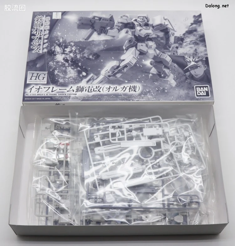 高达铁血的奥尔芬斯 HG 1/144 网络限定版 伊欧骨架 狮电改 (奥尔加机) - 图片